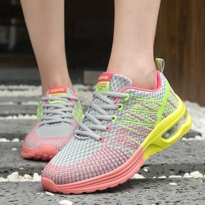 Zapatillas Deportivas de Malla con Amortiguación de Aire para Mujer - Transpirables, Absorbentes de Impactos, Zapatillas Casuales de Verano para Correr
