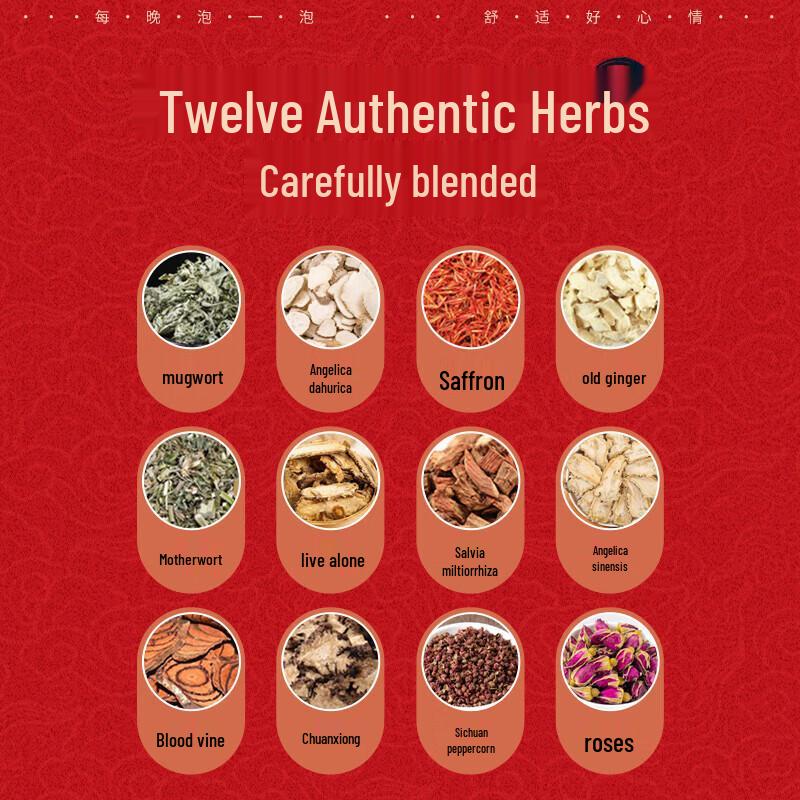 Chengxia Culture Soothing Herbal Foot Bath Packs