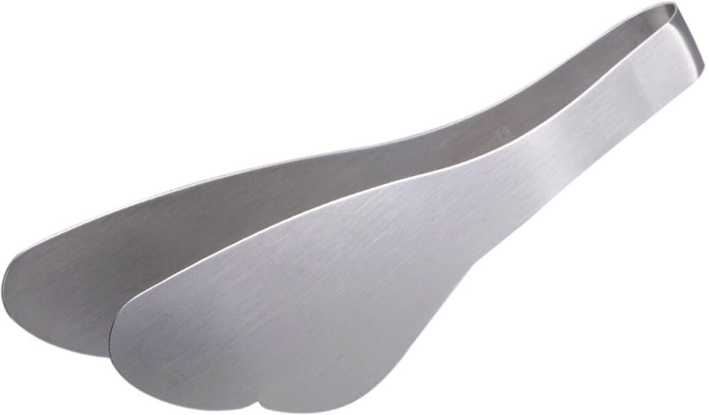 Shimomura Kihan Keep Your Hands Made In Stainless Perfect for and Compact and Perfect for Tabletop Food Product Number Tongs Clean. Japan.