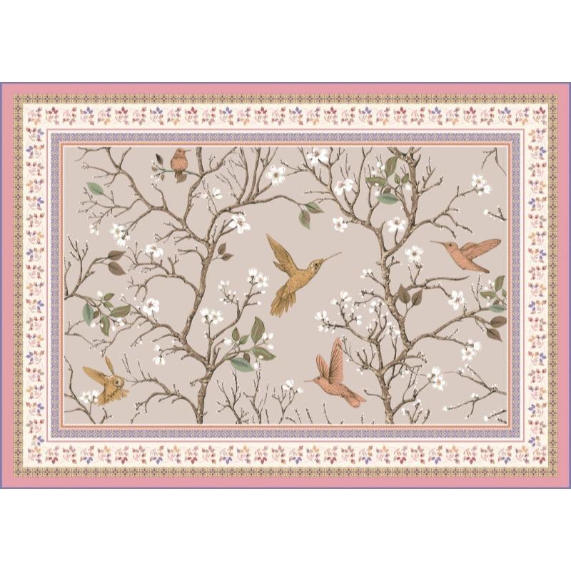 Vintage Living Room Carpet Ethnic Style Bedroom Bedside Carpet Persian Coffee Table Mat