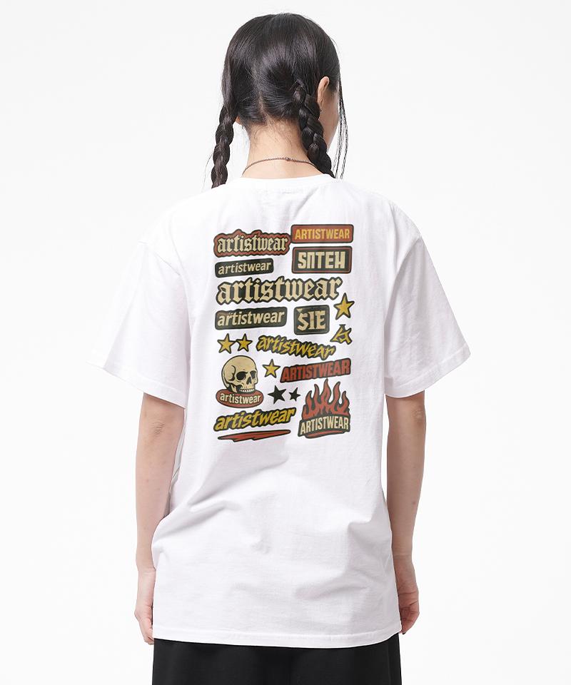 ARTISTWEAR [Atw] Sticker Bomb Short Sleeve T-Shirt