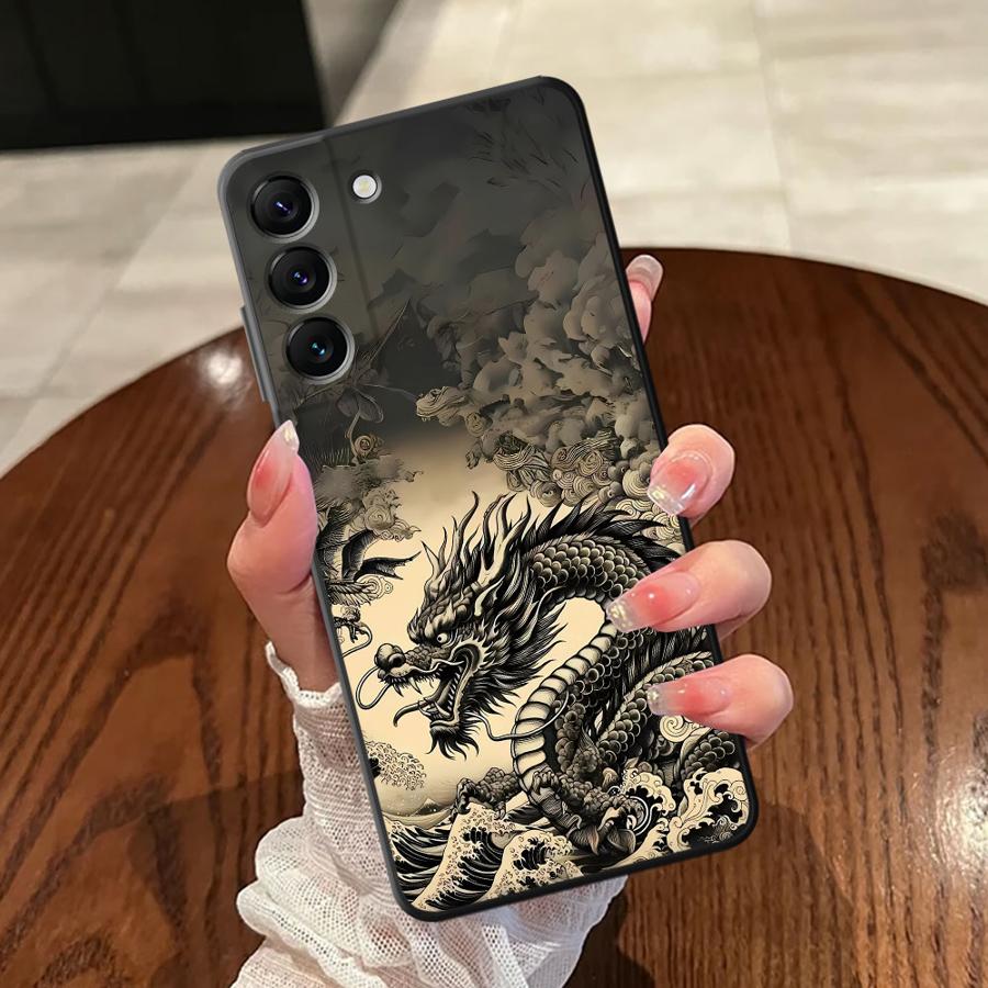 Dragon Totem Case for Samsung Galaxy A23 A32 A26 A72 A24 A73 A51 A53 A35 A22 A55 A41 A25 A71 A52 A36 Phone Cover