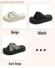 2025 Women's Fairy Style Slides: Summer One-Strap Slippers with Thick Soft Soles