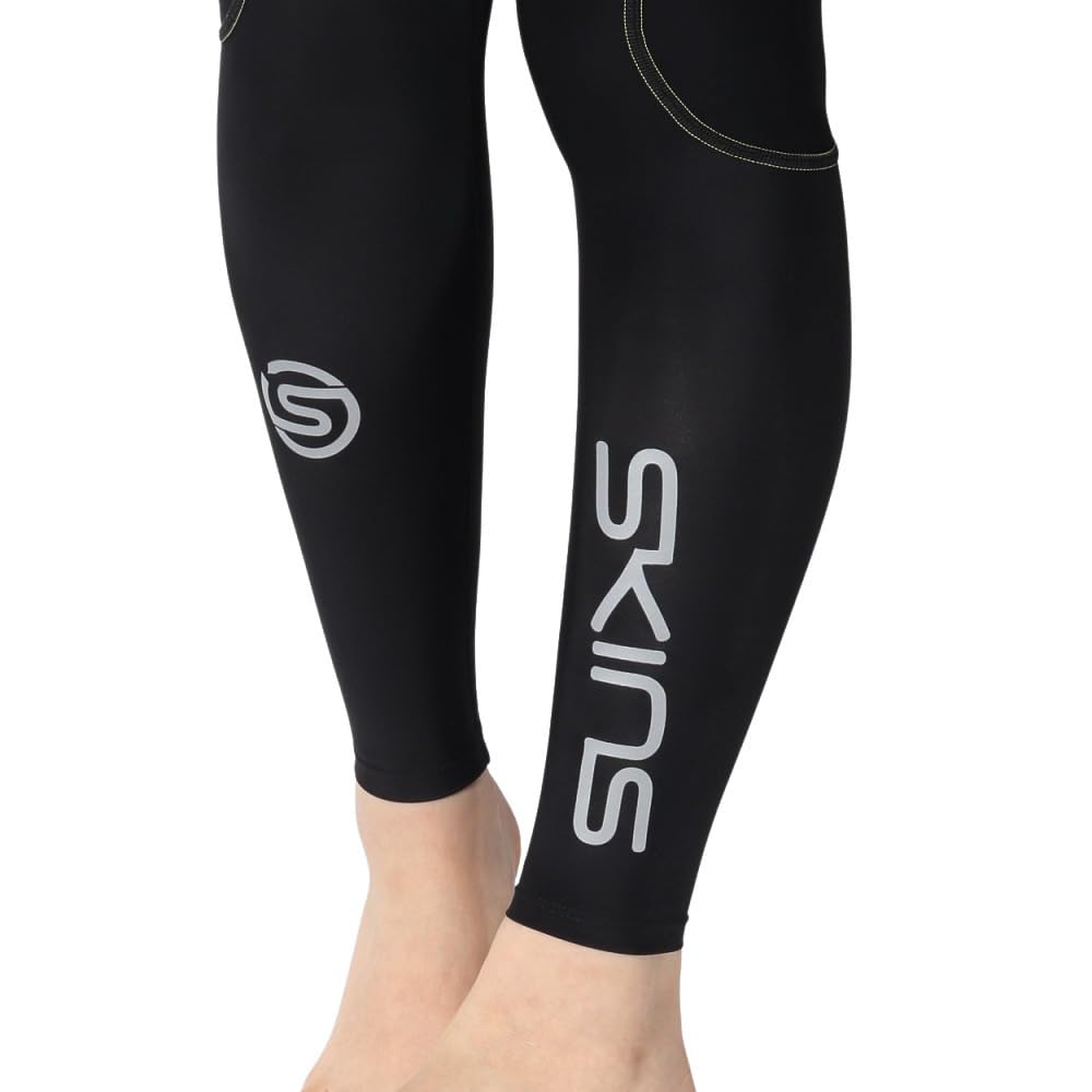 Skins Unisex Recovery Leg Compression Size M SERIES-3 Sleeve, Wear, Black, (18301360)