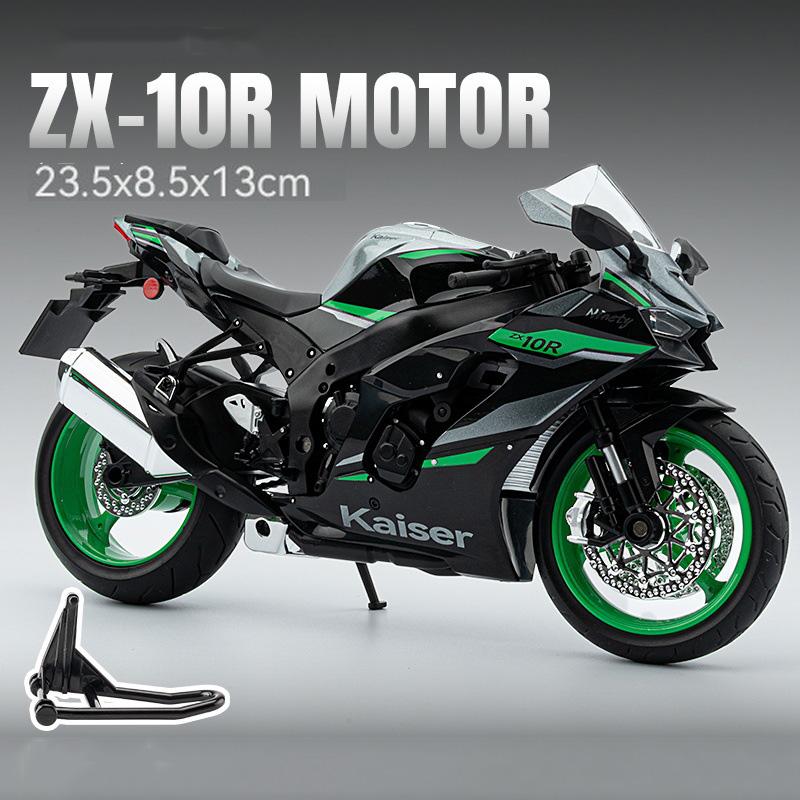 

Великий 1:9 ZX-10R Honda CBR1000RR Модель мотоцикла Іграшка Зчленоване рульове управління Амортизація Моделі двигунів Найкращі іграшки для дітей