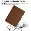 For Samsung Galaxy Tab A11+ / A9+ Case Diamond Texture Leather Stand Flip Tablet Cover with Card Holder