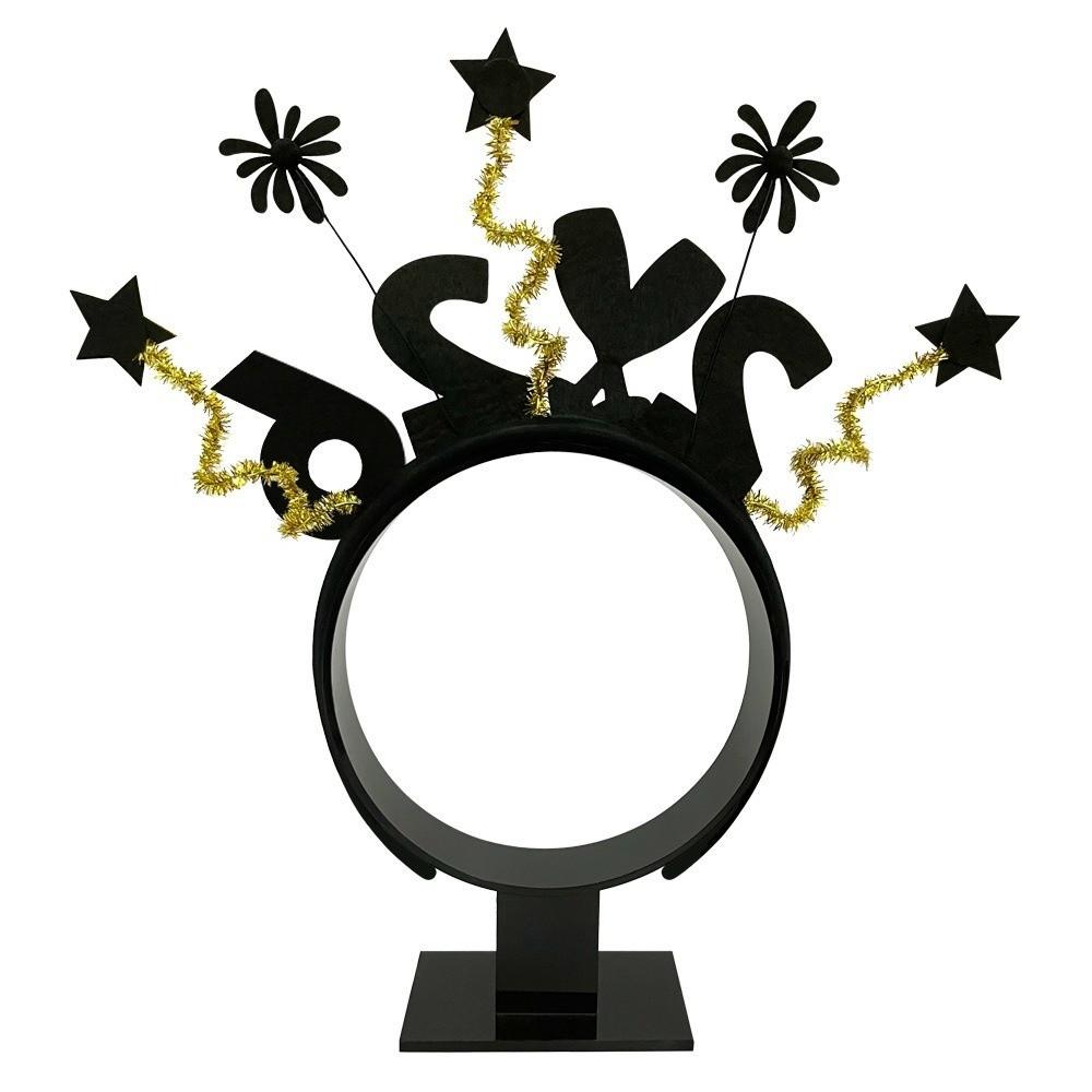 Star Strip New Year Hair Clip Sequin Star Headdress Hair Band Head Buckle  Children Gifts