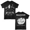 Halloween - Myers With House - 2-Sided Print Adult Solid T-Shirt - Black
