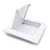 Sportello di Ispezione Bianco 100X100 Mm Abs