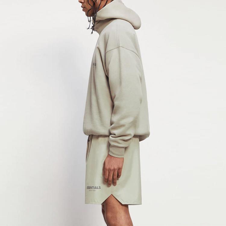Fear of God Essentials FW20 Mock Neck Fleece Sweatshirt Men Sweatshirt Moss FOG-FW20-296