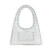 Vintage Rivet Shoulder Underarm Bag The United States Fashion Motorcycle Bag Large Capacity Fashion All-match Handbag Commute