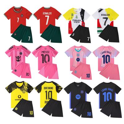 2526 Seizoen Kinder Voetbalshirt Nr. 7 Shirt Nr. 10 Sets Trainingsshirt Generatie voor Mannen en Vrouwen