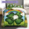 Cartoon Pattern Bedding Quilt Set Quilt Cover Pillowcase Home Decoration Birthday Gift (1 * Duvet Cover + 2 * Pillowcase, Without Core)