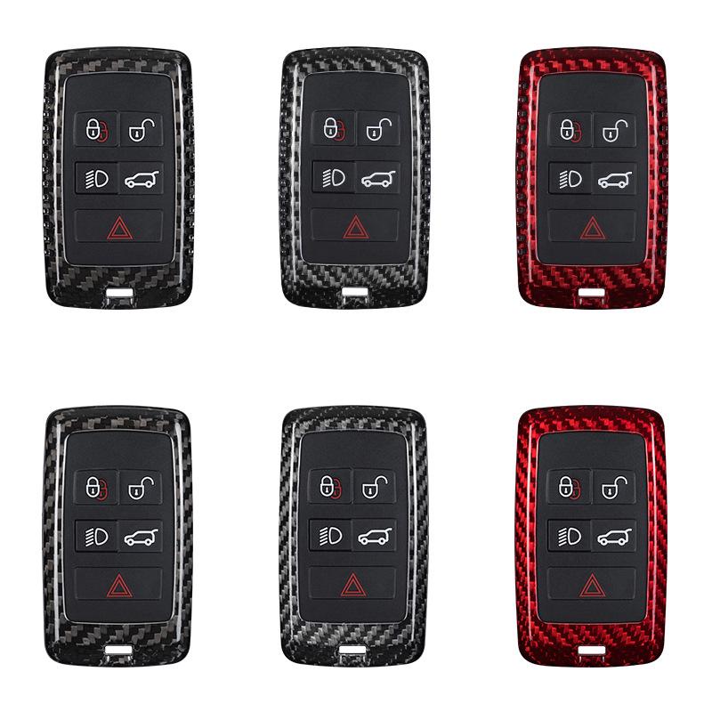 T-Carbon Carbon Fiber Key Shell for Land Rover & Jaguar XFL - Protective Cover