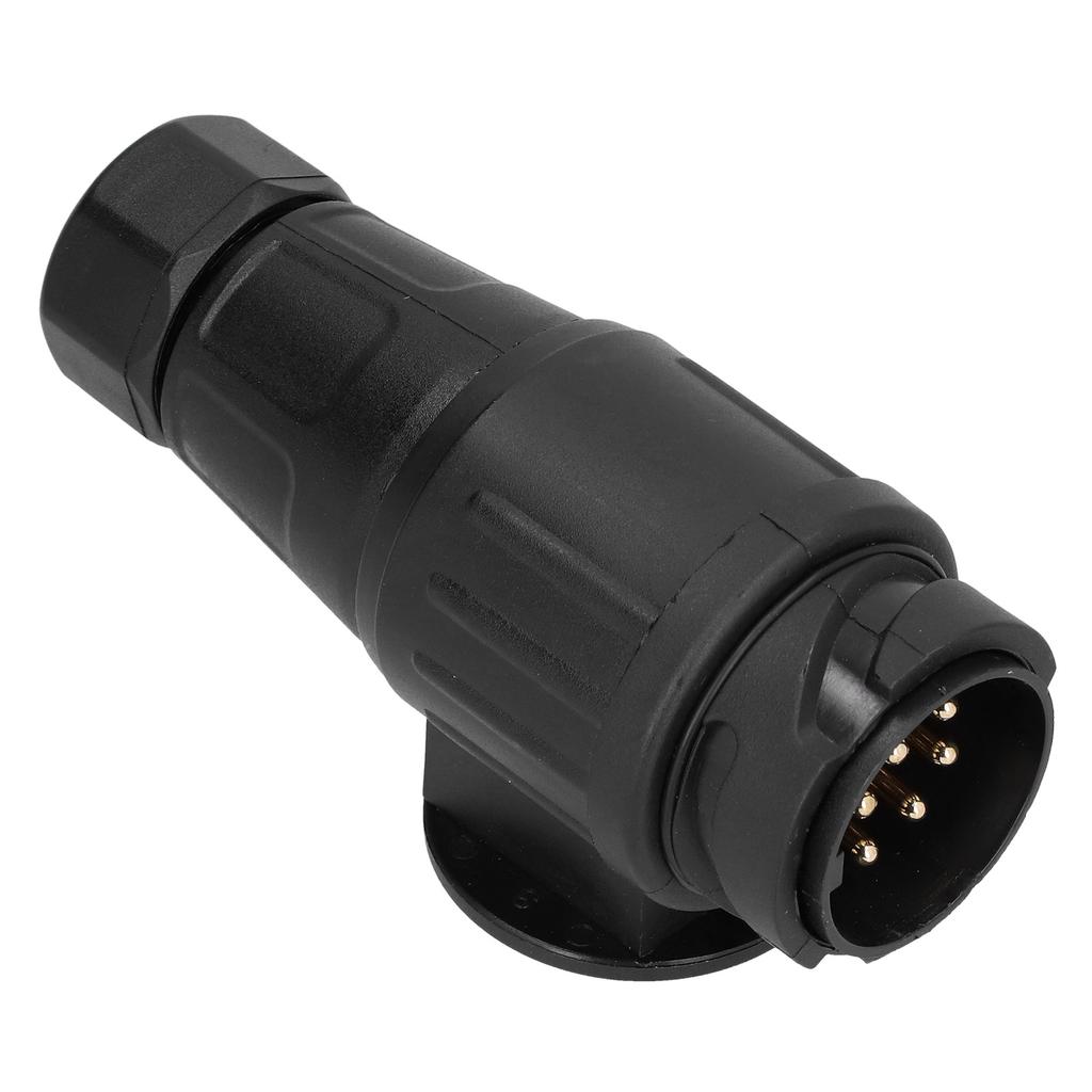 12V 13Pin Trailer Plug Adapter Wiring Connector Accessory for European Standard Car RVs Caravans