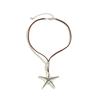 Personalized Starfish Conch Holiday Wind Necklace Female, Simple Ocean Wind Star-shaped Necklace