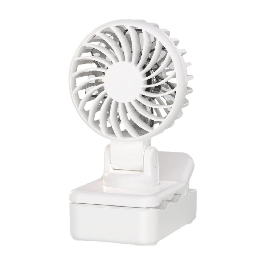 Portable Clip on Fan Mini Personal Desk Fan 3 Speeds Adjustable Strong Wind Small for Office Climbing Dorm Bedroom Hiking