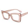 Oversized Square Glasses Anti Blue Light Glasses Large Frame Myopia Glasses Flat Light Glasses Transparent Eyeglasses Glasses