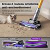 S3P Purple-gold Cordless Broom Vacuum Cleaner