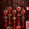 New 2026 New Year Pendant Red Lucky Spring Festival Decor Year of the Horse Entrance Door Decor Festive Atmosphere