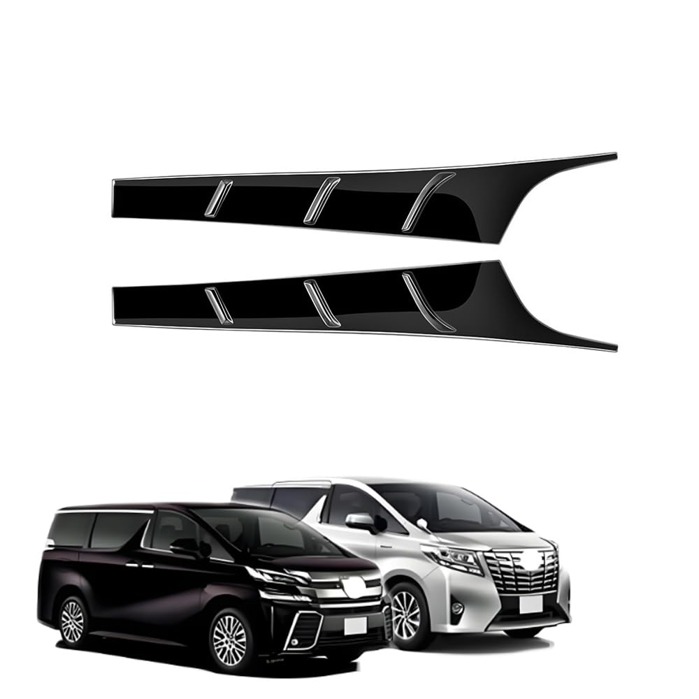 

Для нового Alphard 30 серии и Vellfire 30 Custom Задний фонарь Нижняя стойка Яркая отделка заднего фонаря Нержавеющая сталь и Набор Серия Полосы, Полосы, чёрный