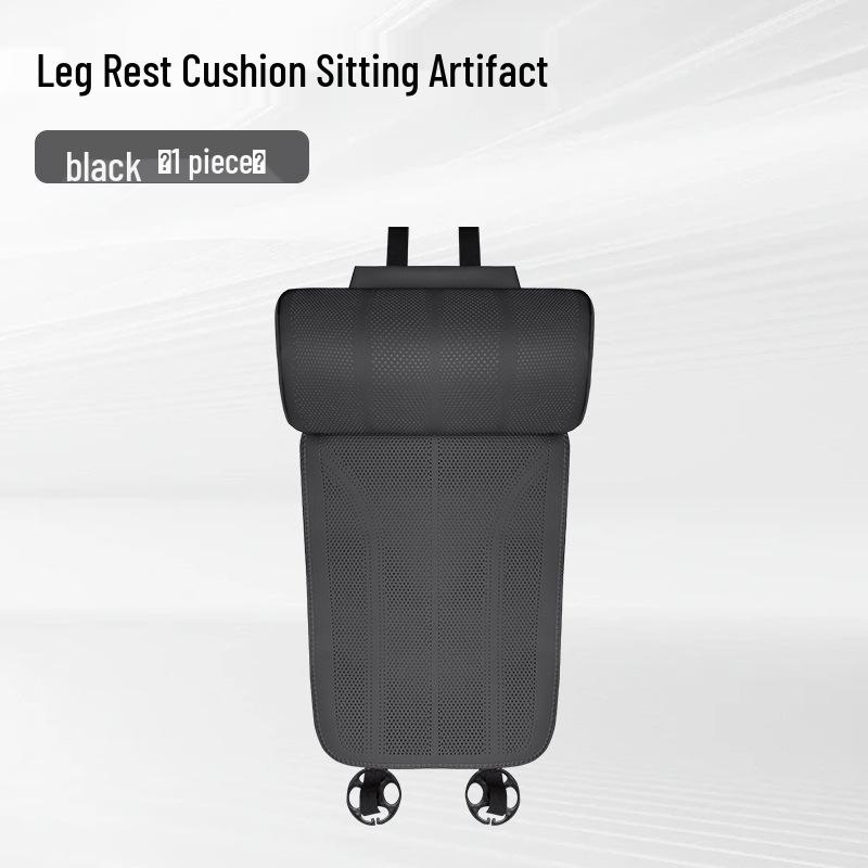 Multifunktionales perforiertes belüftetes Autositzkissen mit atmungsaktiver Beinauflage und Memory-Schaum-Stütze.