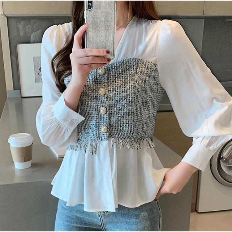 blusa estilo camisa feminina