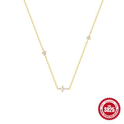 Exquisite And Small Zircon Splicing Kite Zircon Element Wind Versatile Necklace