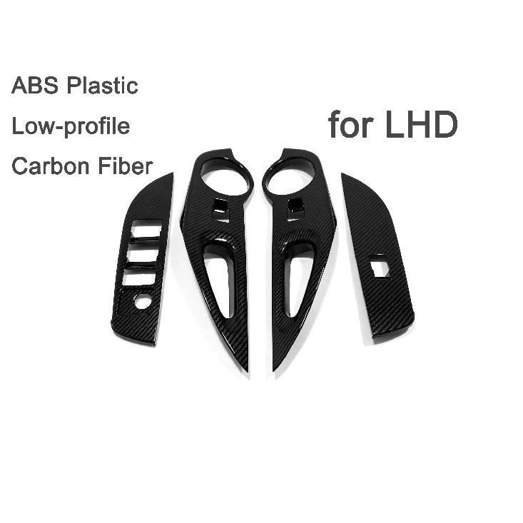 ABS/Steel Window Glass Lift Switch Panel Cover Trim Decoration Lamp Frame Sticker For Toyota Corolla Cross XG10 2024+