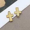 2Pcs Stainless Steel Charms Pendants For Cross Charms For Jewelry Making Supplies Christ Bracelet Necklace Earrings Accessories