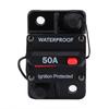 48V 50A Manual Reset Circuit Breaker Switch Fuse Holder Truck Car Boat Accessory