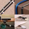 FOSTO Cat7 LAN Cable 3M Ethernet Cable Category 7 Flat Cable High Speed ??STP Nail Break Prevention RJ45 Commercial Outdoor Use for PS4 Xbox Modem Rou