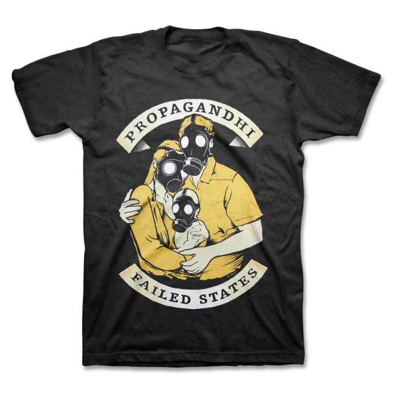 Propagandhi Family Gas Mask Men T-shirt Black Tee All Sizes S to 5Xl 16 XL