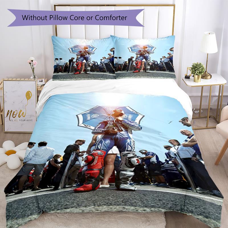 Jorge Lorenzo Bedding Set Breathable Duvet Cover With Pillowcases Home Decoration Birthday Gift