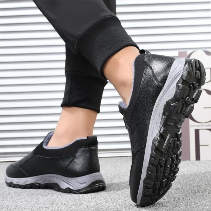 Men's Fashionable Winter Thick and Warm Snow Boots Outdoor Casual Shoes