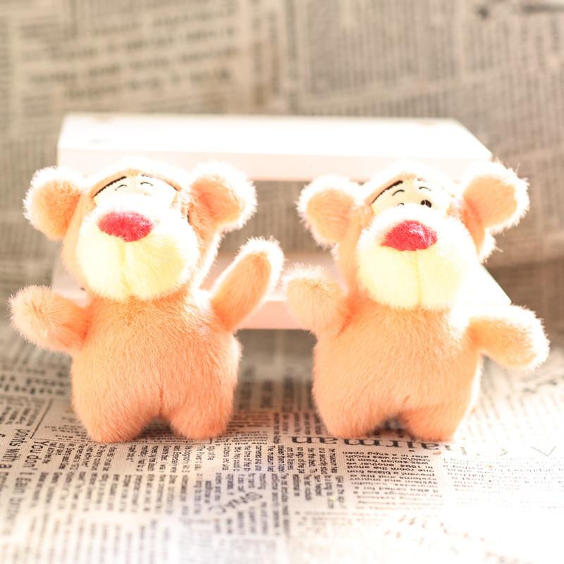 Plush Tiger Keychain With Soft Pp Cotton Filling For Kids And Adults