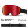 Magnetic Flip Dual-Layer Mountaineering Goggles