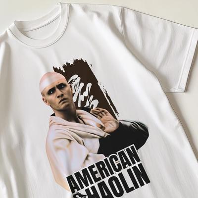 American Shaolin Retro T-Shirt Shirt 80er 90er Nostalgisches Geschenk Für Ihn Und Sie
