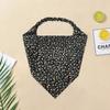 Lace Triangle Hair Scarf Headband Hollow Knitted Flowers Headscarf Hair Tie Band for Women Headwarp Hair Accessories Turbans