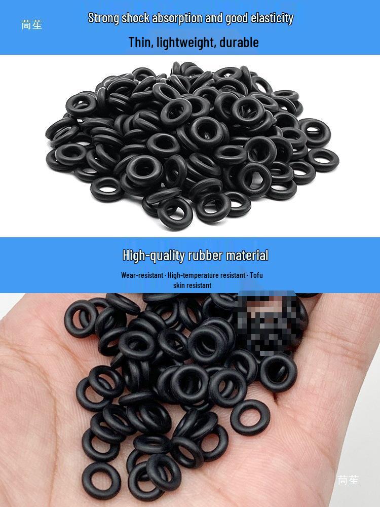 

Ударопрочное резиновое уплотнительное кольцо: Антивибрационный, Изолирующий, Высокотемпературный вентильный винт для компьютерного блока питания Screw + O-ring [20 pcs]