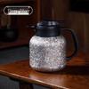 Tangsi Pure Titanium Stewing Teapot 2026 - Portable Insulated White Tea Kettle with Water Separation
