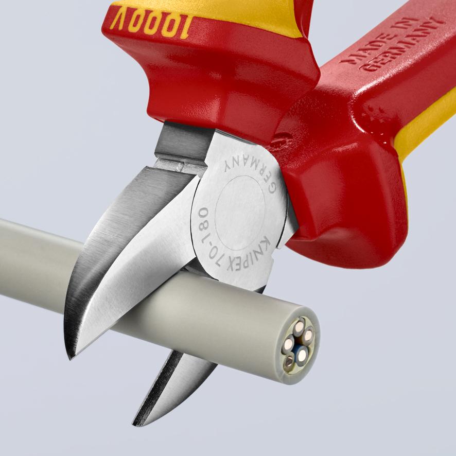 SIDE CUTTING PLIERS 180MM - KN 70 06 180