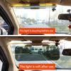 Clip-On Car Sun Visor Driving Glasses Anti Strong Light Anti-Glare Night Vision Lens For Day & Night Driving