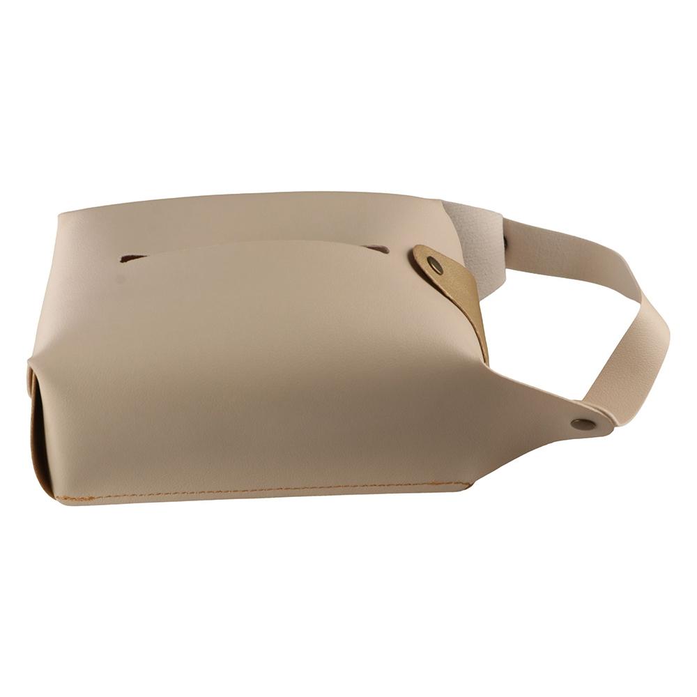 PU kůže kožená opěrka hlavy na ubrousky Držák na ubrousky Skládací obal na ubrousky do auta Family Trip