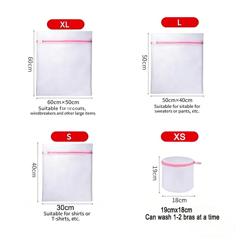 Sacchetti a Rete Fine per Bucato Sacchetti da Viaggio per Lavatrice Asciugatrice Lingerie Reggiseno Biancheria Intima Calzini Mascherina Camicetta Seta Delicati Protezione