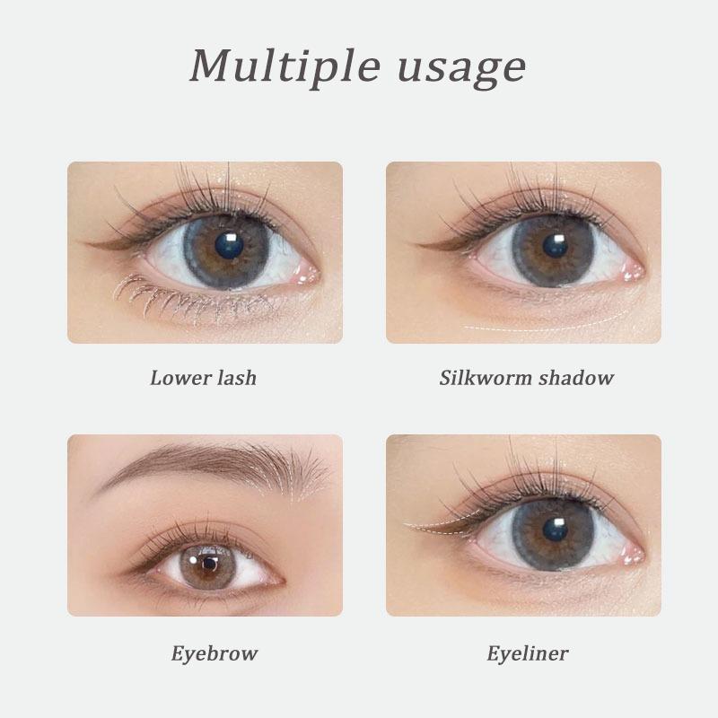 Ultra-thin 2 Fork Tip Liquid Eyeliner Lower Eyelash Pen Makeup Quick Dry Smooth Eye Liner 2 Point Eyebrow Tattoo Pencil Cosmetic