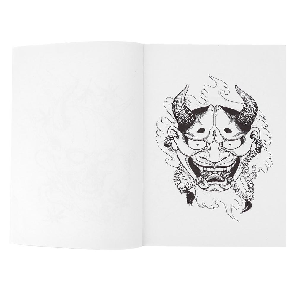 Buy Professional Hannya Pattern Tattoo Book Body Tattoo Practice Template  Book Tool at affordable prices — free shipping, real reviews with photos —  Joom
