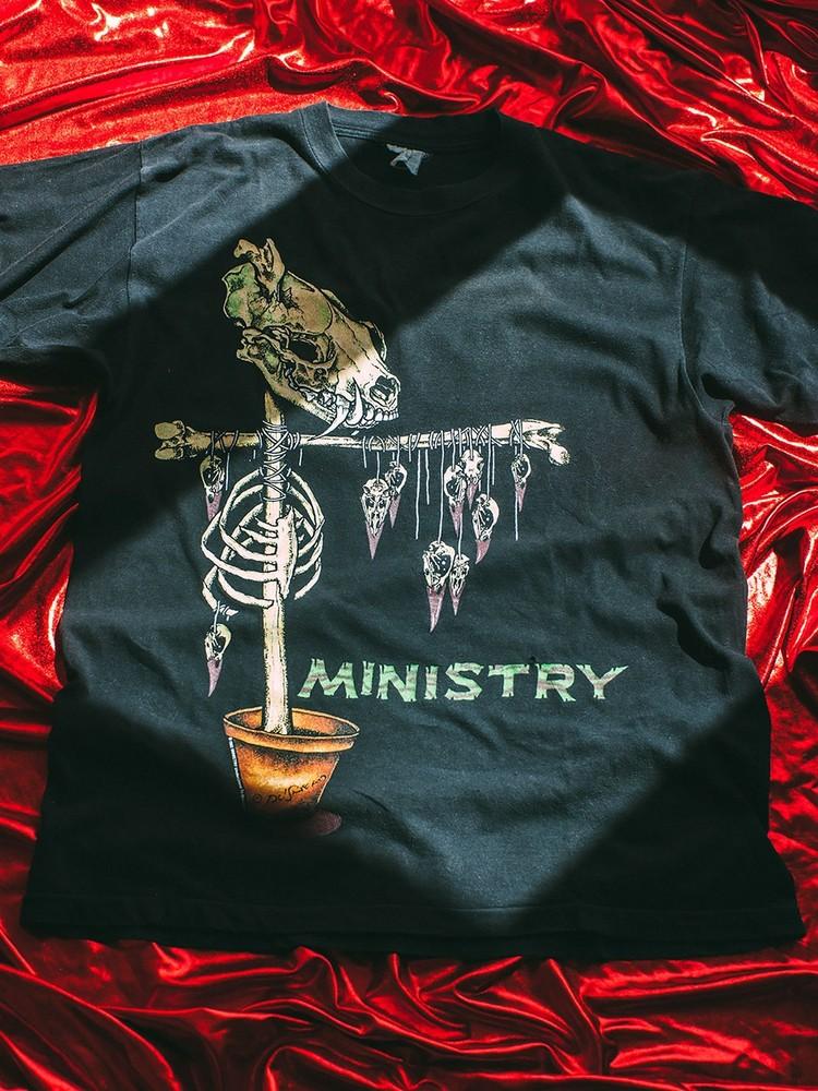 

Ministry Band Shirt, Ministry Band Black T-shirt Unisex S-5XL Unisex T-Shirt XL
