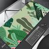 Tropical Plants Large Mouse Pad Green Leaves Gaming Mousepad Big Keyboard Rug Mouse Mats Rubber Desk Mat XXL Mousepads