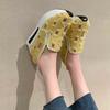 Summer new large size breathable inner height increase single shoes women's casual one pedal